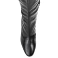 thumbnail image 4 of Journee Womens Melika Extra Wide Calf Block Heel Over The Knee Boots, 4 of 8