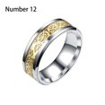 thumbnail image 2 of Minnieouse Anillo de hombre portátil decorativo adultos mano joyería fiesta vacaciones Festival ropa decoración novio reutilizable artesanía Ropa, zapatos y accesorios Miscelánea Oro Talla 12 Minnieouse  AP014587-15, 2 of 6
