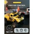 thumbnail image 4 of 1: 64 scale remote-controlled Bigfoot truck with lights, dual 2.4GHz and application control, alloy structure, adjustable speed/steering and four-wheel suspension, 4 of 7