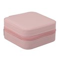thumbnail image 1 of Caja De Joyería Pequeña, Exquisita Caja De Joyería De Viaje De Cuero PU Impermeable Portátil Para Viajes De Negocios Para Collares Pulseras Para Vacaciones, 1 of 7