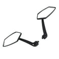 thumbnail image 1 of Motorcycle Mirror, Handlebar Mirror Easy To Install Rotating Clear Visibility Sturdy Iron Rod Stylish Wide Angle Vision  for ATVs, 1 of 7