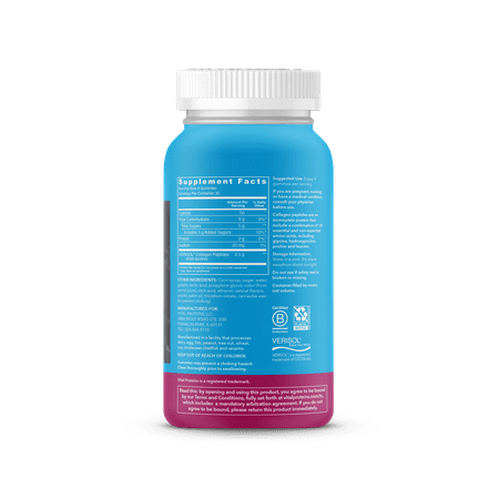 Vital Proteins Collagen Raspberry Gummies, 120ct