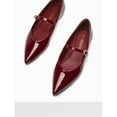 thumbnail image 4 of Patent Pointed Toe Mary Jane Flats for Women, 4 of 8