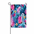 thumbnail image 1 of Bandera de Jardín ABPHQTO Acuarela Hojas y flores Tropical Floral Hogar Exterior 30x45 cm, 1 of 1