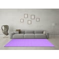 thumbnail image 3 of Ahgly Company Indoor Square Abstract Purple Contemporary Area Rugs, 5' Square, 3 of 4
