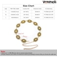thumbnail image 5 of Western Chain Belt for Women Concho Silver Link Chain Belts for Jeans Dresses, 5 of 5