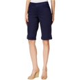 thumbnail image 1 of Bermudas informales con puños para mujer de Charter Club, azul, 18 Charter Club islas Bermudas, 1 of 2