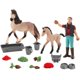 thumbnail image 1 of Modelo Simulado Animal Figurines Juguetes Educativos para Caballo Zulema Carácter agrícola, 1 of 6