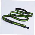 thumbnail image 4 of HAMPPLIES Medium Dog Leash Green Hands Free Walking Belt with Reflective Safety Features, 4 of 8