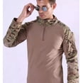 thumbnail image 3 of Hombre Uniforme Militar Táctico Hombres Camisa De Combate, 3 of 8