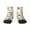 1 Black, variant on Shiba Head Face Print Adult Socks, Crew Moisture-wicking Socks, Unisex Cushion Crew Socks,Casual Sports Ankle Socks