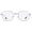 MATTE GUNMETAL / POLISHED BLACK, variant on IVI Vision Agent Chrome with Polished Black Frame Eyeglasses