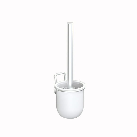 Toilet Bowl Cleaner Deluxe Toilet Brush with Aluminum Alloy Toilet Bowl Brush Modern and Compact Toilet Cleaner Brush Long Handle Bristles for Bathroom Cleaning Toilet Bowl Brush