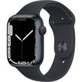 thumbnail image 2 of Apple Watch S7 45 mm Minuit GPS + Cellulaire Remis à Neuf - (Remis à Neuf), 2 of 3