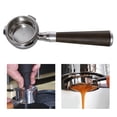 thumbnail image 4 of Abbracc 58mm Coffee Bottomless Portafilter Wooden Handle for C, 4 of 9