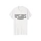 thumbnail image 1 of Cotton Short Sleeve T-Shirt Can't To Gamble Today Heavy Cotton Tee - Funny Shirt - Poker - Blackjack - Casino - Gift For Men and - Roulette - Slots, 1 of 6