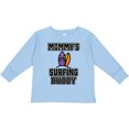 thumbnail image 3 of Inktastic Mommy Surfing Buddy Surfboard Boys or Girls Long Sleeve Toddler T-Shirt, 3 of 5