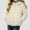 Yellow, variant on WAVSUF Girls Hooded Puffer, Soft Comfort Loose Fit Zip Up Winter Warm Casual Coat 10-12