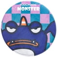 thumbnail image 1 of Touchdog PB103 Cartoon Crabby Tooth Monster Rounded Cat & Dog Mat - Navy Monster - One Size, 1 of 3