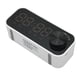 thumbnail image 3 of Altavoz Bluetooth Despertador Radio Digital Pantalla LED Subwoofer Mini Espejo Altavoz Bluetooth Despertador para Dormitorio Blanco, 3 of 12