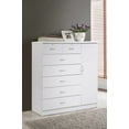 Hodedah 7Drawer Dresser with Side equipped with 3Shelves