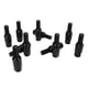 thumbnail image 2 of 20 piezas M14x1.5 pernos de rueda de asiento cónico tuercas perno cónico accesorios universales para coche negro, 2 of 14