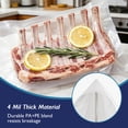 thumbnail image 3 of Syntus Commercial Grade Vacuum Sealer Bag Rolls, 1 Roll 11" x 20' & 1 Roll 8" x 20' BPA-Free Food Vacuum Bags for Storage, Meal Prep, Sous Vide, 3 of 6