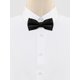 thumbnail image 2 of CORBATA DE PAPA FORMAL INSPIRE CHIC PARA HOMBRES, CORBATA PREATADA SÓLIDA, CON CINTURÓN AJUSTABLE, NEGRA, 2 of 5