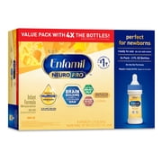 Enfamil NeuroPro Liquid Baby Formula, MFGM* 5-Year Benefit, Exclusive HuMO6 Immune Blend, 2 Fl Oz Bottle, 24 Count