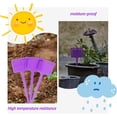thumbnail image 6 of 10PCS 2.48"x7.08" Tee Plastic Plant Labels Colorful Plastic Plant Tags T Garden Label Waterproof Nursery Marker, 6 of 7