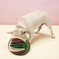 thumbnail image 2 of Alimentador de dispensación lenta plegable de moda, juguetes portátiles para entrenamiento de gatos, juguetes para mascotas, juguetes de rompecabezas - verde beis Sunnimix bola de rapé, 2 of 7