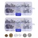 thumbnail image 3 of Botón De Cierre Magnético, Fácil De Arreglar Y Asegurar Amplias Aplicaciones Botón De Hebilla Magnética, Para Costura Artesanal EOTVIA Sewing Magnetic Button, 3 of 8