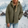 thumbnail image 2 of Winter Coats for Women Style Oversize Zip Up Hooded Long Sleeve Coat With Pockets For Casual Outdoor Wear Comfort And Warmth In Cold Weather Fashion Outerwear Winter Jackets for Women, 2 of 6