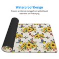thumbnail image 3 of Pofeuu Bird Sunflowers Print Mouse Pad,Rubber, Multipurpose Comfortable Waterproof Mousepad Desk Mat for Gamer Office Home, 3 of 8