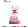 thumbnail image 1 of 50Pcs Holiday Party Candy Biscuit Nougat Snacks Gift Pouch Storage Bag Container, 1 of 10