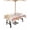 SandyBrown, variant on Fsddascl Fall Orange Pumpkins Outdoor Tablecloth - 54x54 Inch Square Dining Table Cover, Thanksgiving Maple Leaf Rustic Waterproof Outdoor Table Cloth with Umbrella Hole & Zipper for Picnic/Patio