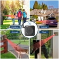 thumbnail image 2 of TOGUARD 4CH Solar Driveway Alarm Outdoor Wireless Security Alert System Motion Sensor, 2 of 7