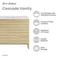 thumbnail image 3 of Cascade 36" Bathroom Vanity in Natural Oak, 3 of 13