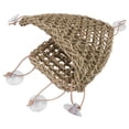 thumbnail image 2 of MasteelfCA 1 Set Lizard Hammock Lizard Cushion Woven Pet Mat Pet Supply (Light Brown), 2 of 7