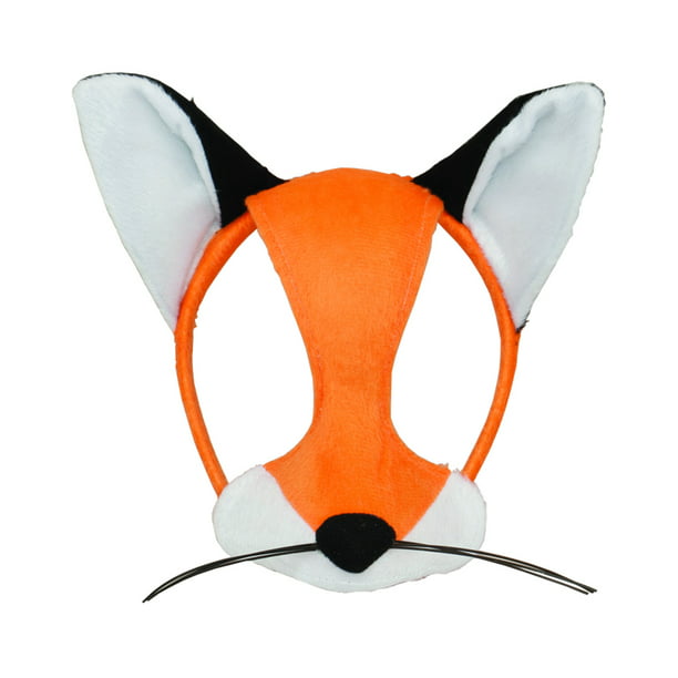 Jacobson Hat Child's Wilderness Forest Animal Plush Cartoon Fox Mask  Costume Accessory 