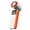 08#Orange, variant on Yeciiwht Handheld Fan - Ice-sense Mini Fan Charging High-Speed Turbine Fan with Digital Display, Rechargeable Portable Cooling Device