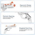 thumbnail image 6 of Adjustable VR Gunstock Grip Handle Attachment for Enhanced FPS Gaming - Compatible with Meta Quest 3 / 3S-White, 6 of 7