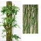 thumbnail image 3 of Vegetación artificial, ramas de pino artificial, follaje imitado con corteza simulada, 30 x 50 cm, para decoración navideña de mesa, adornos para ventanas, decoración navideña, 3 of 8