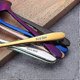 thumbnail image 3 of Stainless Steel Ice Cream Scoop Bar Cocktail Milkshake Mixing Spoons, 4pcs Long, 3 of 5