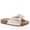 Ivory, variant on Women’s Bow Slide Sandals Slip On Summer Sandals Cork Midsole, Lightweight Non-Slip Casual Walking Sandals