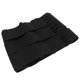 thumbnail image 5 of Faja abdominal de fibra de poliuretano elástica transpirable que absorbe el sudor corsé moldeador para ejercicios de posparto reafirmante abdominal deportivo 3XL 84‑88cm / 33,1‑34,6in Cremallera Negro, 5 of 14