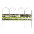 thumbnail image 5 of Origin Point Garden Craft Round Folding Border Fence, White, 10''''L x 10" H, 5 of 5