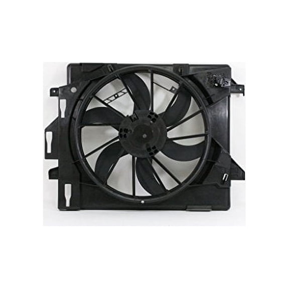 Dual Radiator and Condenser Fan Assembly - Pacific Best Inc. Fit/For CH3115157 08-20 Dodge Grand Caravan Chrysler Town & Country