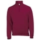 thumbnail image 1 of Awdis - Sudadera básica con cremallera de ¼ Modelo Sophomore Hombre Caballero (Vino), 1 of 3