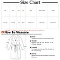 thumbnail image 3 of hotojiny Fuzzy Plush Robe for Women Fleece Warm Lounge Bathrobe Soft Cozy Button Down Loose Housecoat Sleepwear, 3 of 5